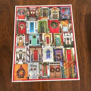 White mountain holiday doors puzzle – 1000 pieces
